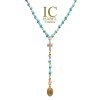 Collier Mini Chapelet turquoise