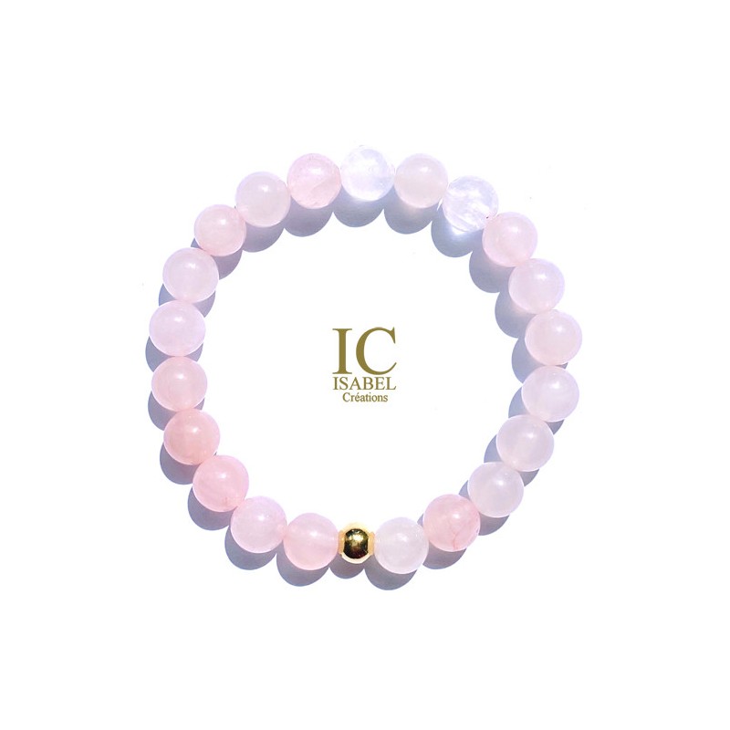 Bracelet Bouton Arc en Ciel