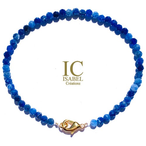 Bracelet Sodalite pierres fines