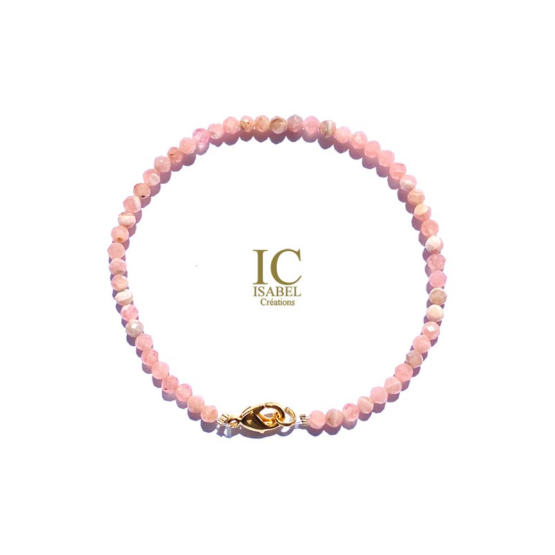 Bracelet Rhodocrosite pierres fines