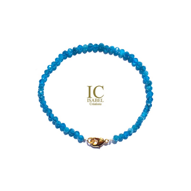 Bracelet Apatite pierres fines