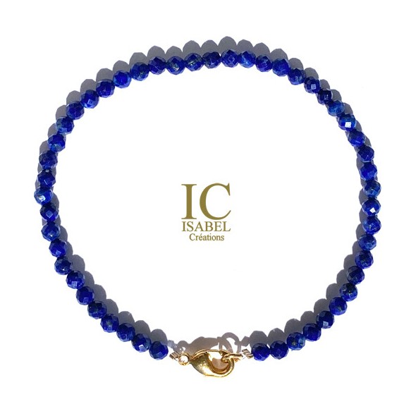 Bracelet Lapis Lazuli pierres fines