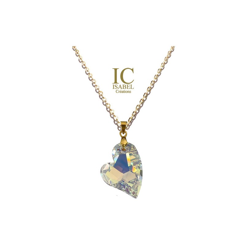 Collier Coeur Tendance Cristal Collier Coeur Tendance Cristal