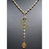 Collier Mini Chapelet Perle de Cristal Nacré
