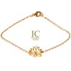 Bracelet Chaîne Fleur de Lotus
