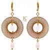 Crystal Chocolate Pearl Earrings SM