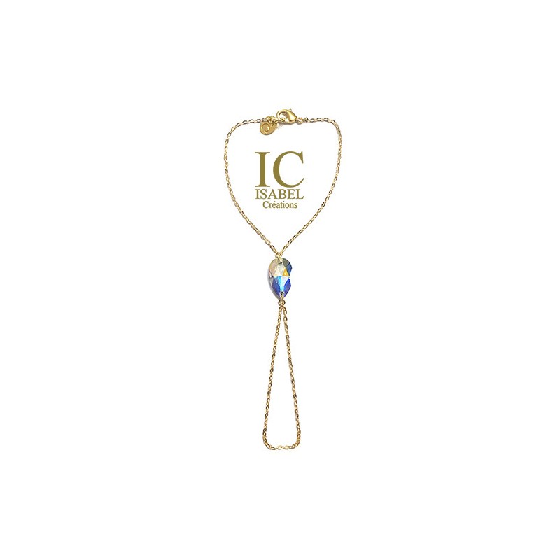 Bracelet de Main Goutte Cristal Bracelet de Main Goutte Cristal
