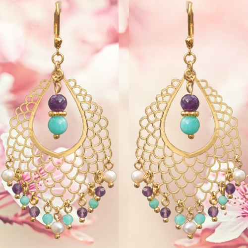 copy of White Pearl Crystal NecklaceThe First