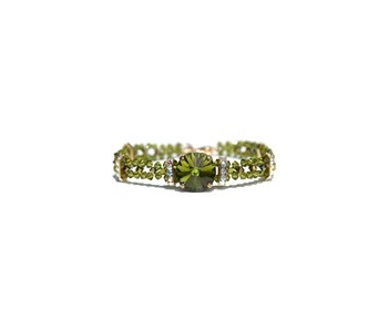 Olive Crystal Jewelry