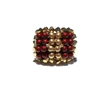 Red et Gold Pearl