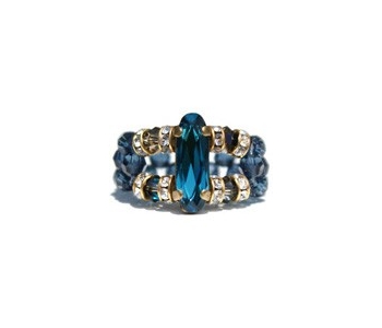 Bijoux Cristal Blue Océan